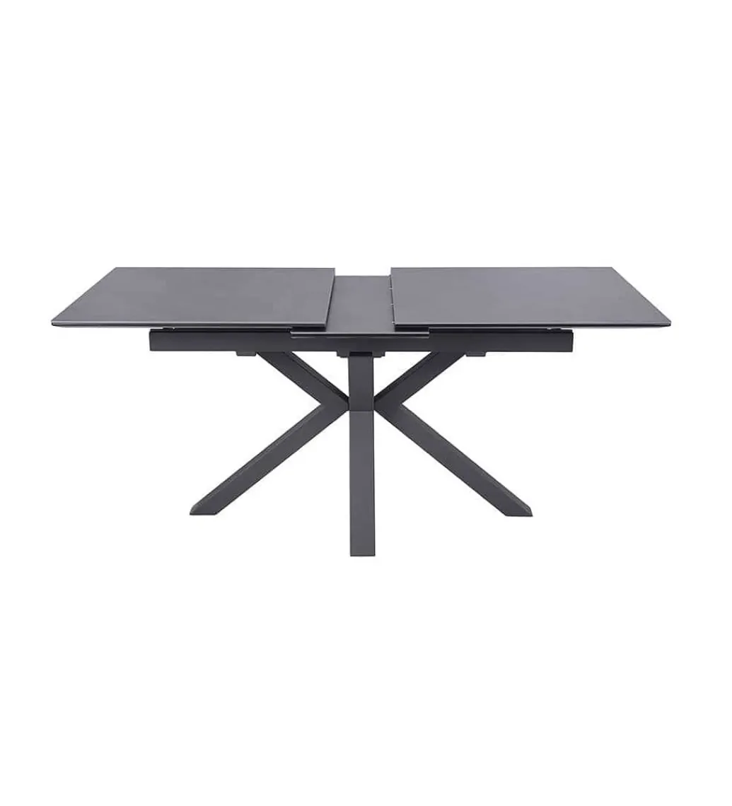 Stół rozkładany ceramiczny ETERNITY 160 do 200 cm grafitowo-szary*Invicta Interior Online
