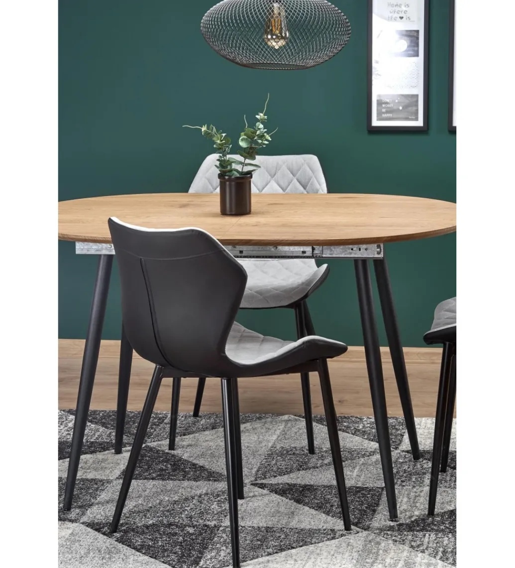 Stół rozkładany COLORADO 120 cm - 160 cm w kolorze dąb złoty*Halmar Clearance