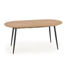 Stół rozkładany COLORADO 120 cm - 160 cm w kolorze dąb złoty*Halmar Clearance
