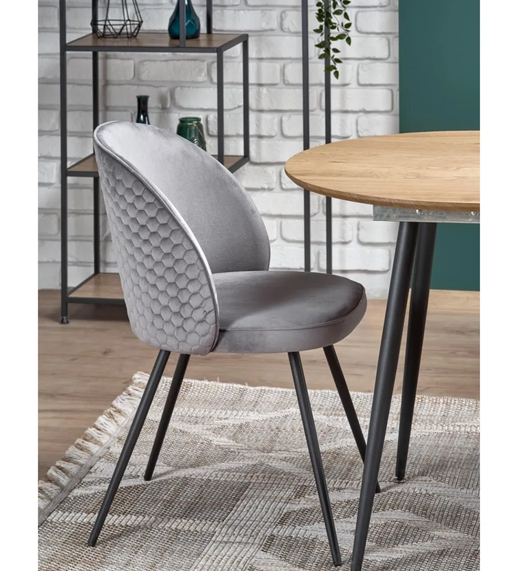 Stół rozkładany COLORADO 120 cm - 160 cm w kolorze dąb złoty*Halmar Clearance