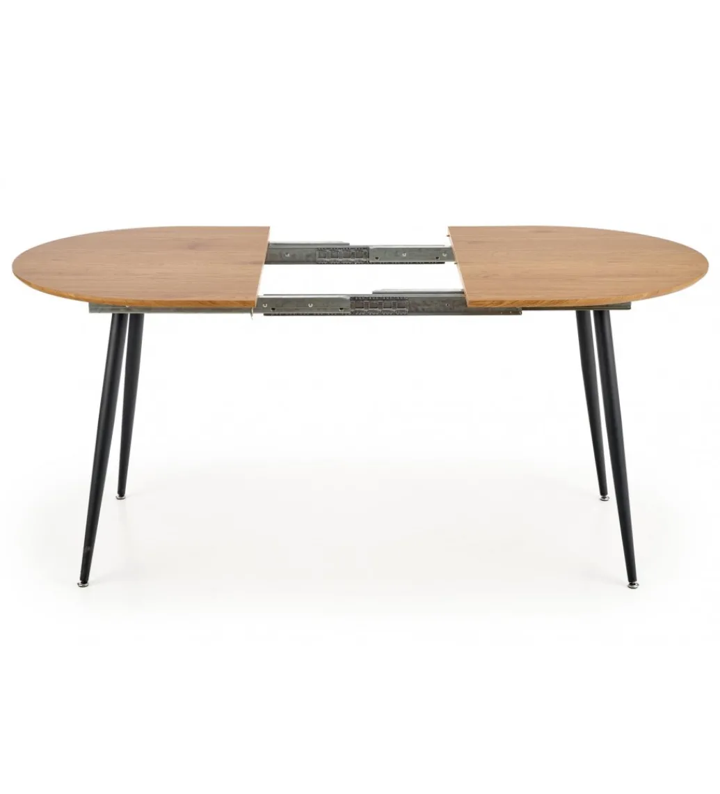Stół rozkładany COLORADO 120 cm - 160 cm w kolorze dąb złoty*Halmar Clearance