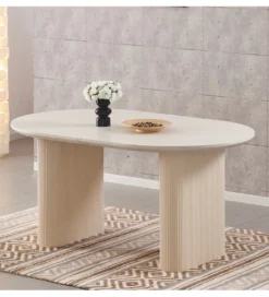 Stół rozkładany COMEDOR od 160 cm do 200 cm beżowy*Exclusivas New