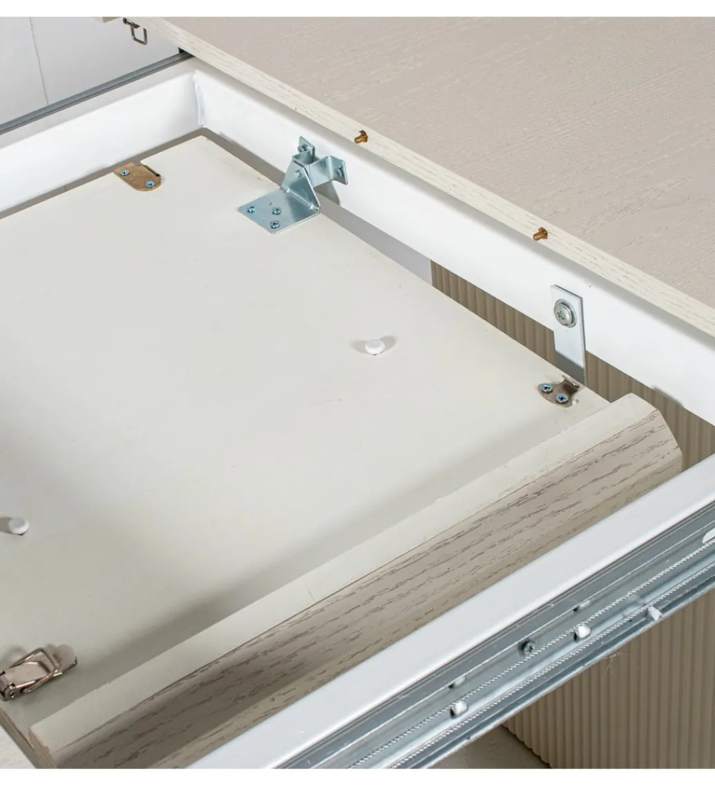 Stół rozkładany COMEDOR od 160 cm do 200 cm beżowy*Exclusivas New