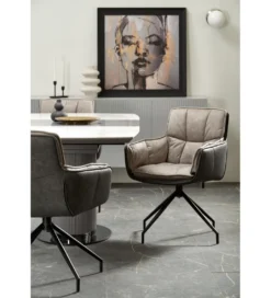 Stół rozkładany DANCAN 160 cm - 220 cm ceramika w optyce białego marmuru*Halmar Discount