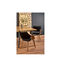 Stół rozkładany DICKSON 120 cm - 180 cm w optyce dąb naturalny*Halmar New