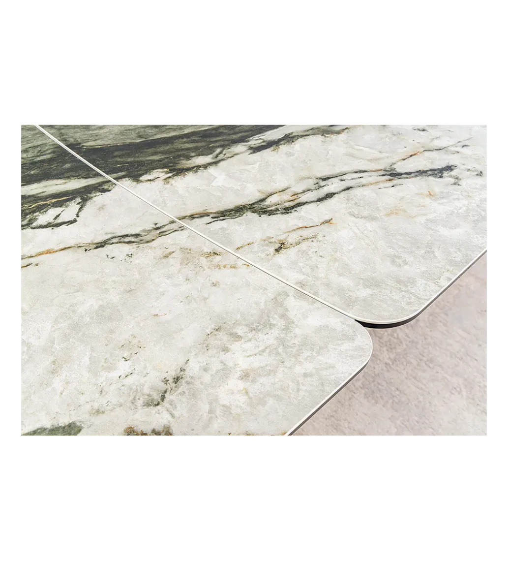 Stół rozkładany ELEMENTS od 180 do 260 cm ceramika efekt marmur taupe*Invicta Interior Online