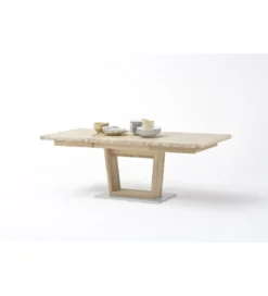 Stół rozkładany ESPERO 140 cm - 220 cm  W Kolorze dąb Bianco*MCA Online