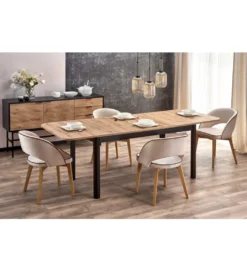 Stół rozkładany FLORIAN 160 cm - 228 cm w kolorze dąb artisan*Halmar Online