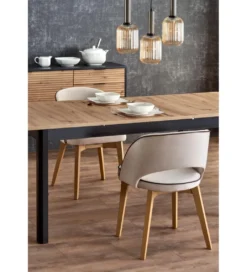 Stół rozkładany FLORIAN 160 cm - 228 cm w kolorze dąb artisan*Halmar Online