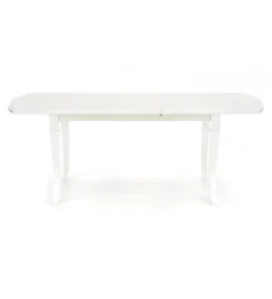 Stół rozkładany FRYDERYK 160 cm - 240 cm biały*Halmar Discount