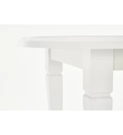 Stół rozkładany FRYDERYK 160 cm - 240 cm biały*Halmar Discount