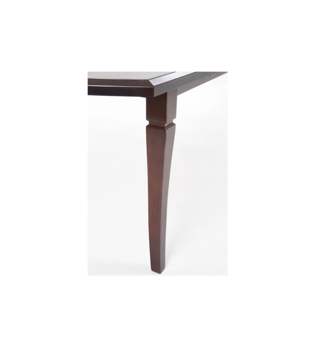 Stół rozkładany FRYDERYK 160 cm -240 cm w kolorze ciemny orzech*Halmar New