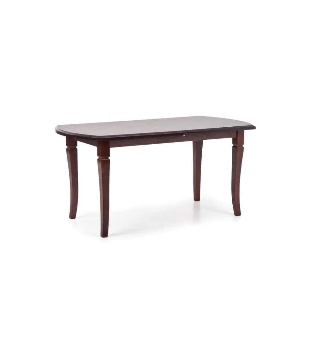 Stół rozkładany FRYDERYK 160 cm -240 cm w kolorze ciemny orzech*Halmar New