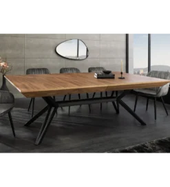 Stół rozkładany GIANT 200 do 320 cm kolor naturalnego orzecha*Invicta Interior Hot