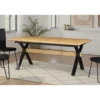Stół rozkładany GIANT 180 do 300 cm kolor naturalnego dębu*Invicta Interior Outlet