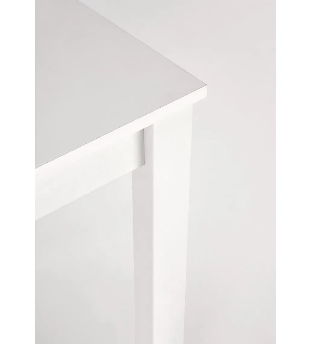 Stół rozkładany GINO 100 cm - 135 cm biały*Halmar Clearance