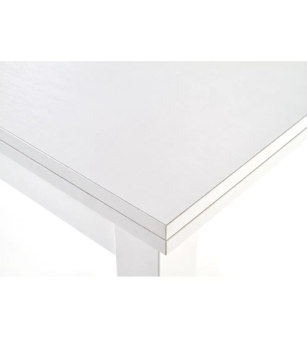 Stół rozkładany GRACJAN 80 cm - 160 cm biały*Halmar New