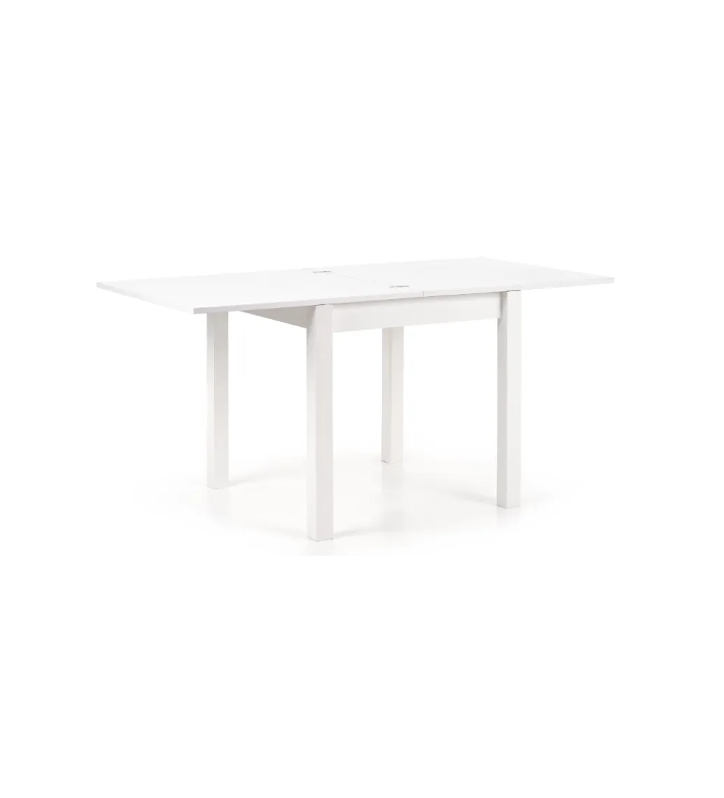 Stół rozkładany GRACJAN 80 cm - 160 cm biały*Halmar New