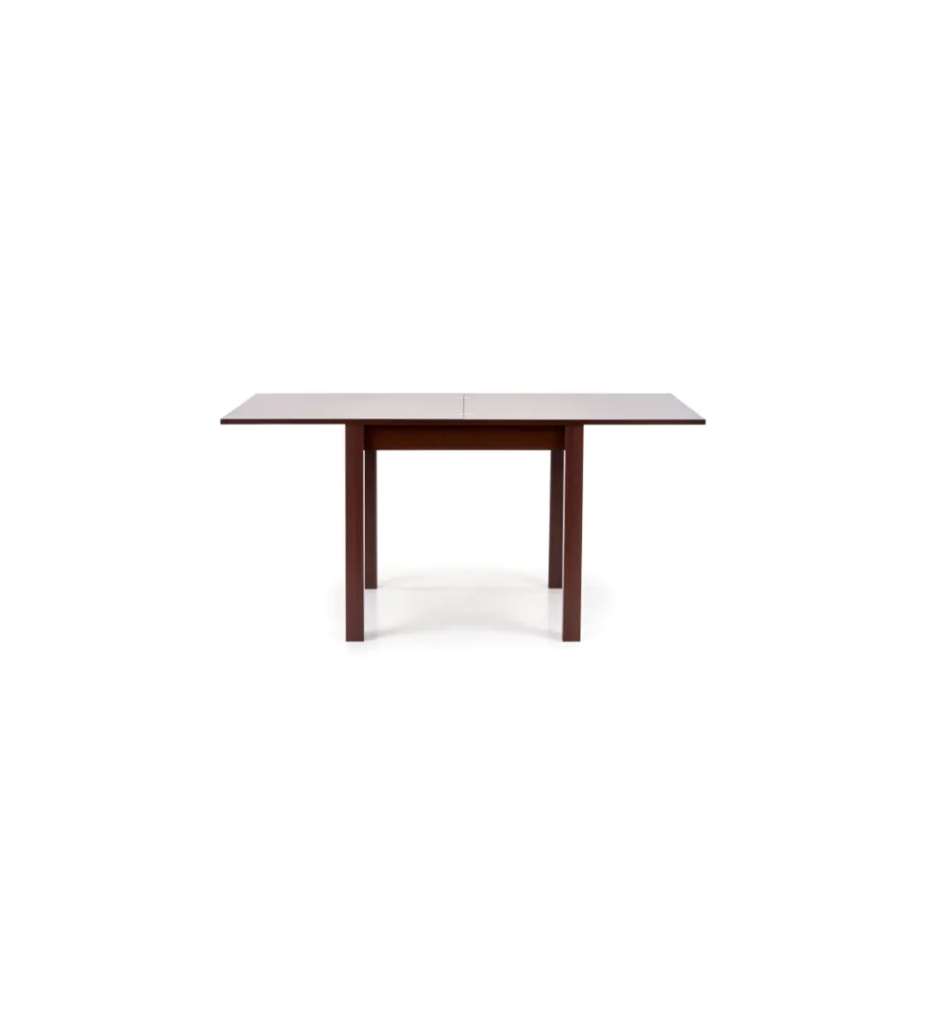 Stół rozkładany GRACJAN 80 cm - 160 cm w kolorze ciemny orzech*Halmar Sale