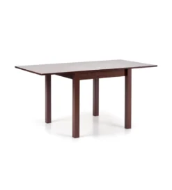 Stół rozkładany GRACJAN 80 cm - 160 cm w kolorze ciemny orzech*Halmar Sale