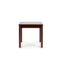 Stół rozkładany GRACJAN 80 cm - 160 cm w kolorze ciemny orzech*Halmar Sale