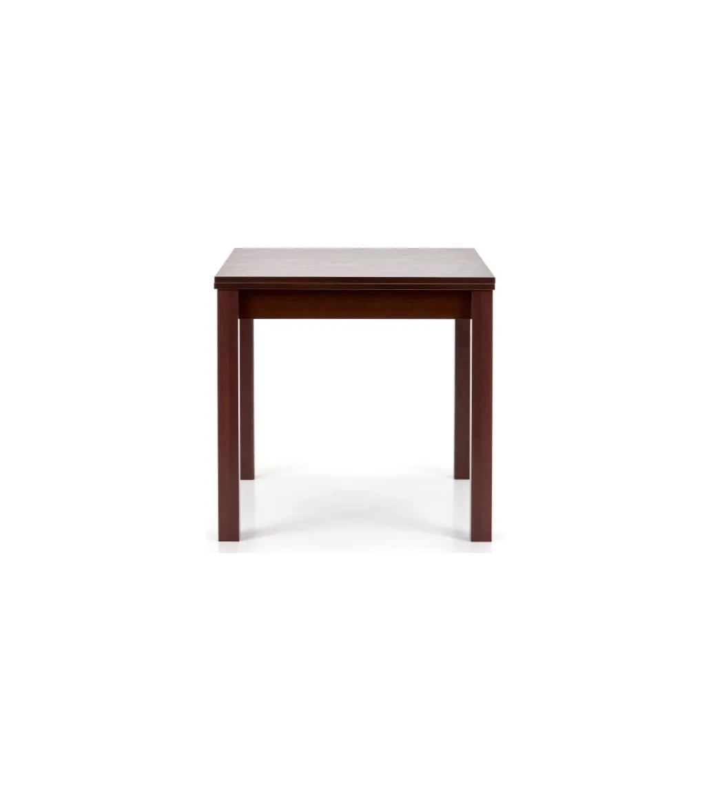 Stół rozkładany GRACJAN 80 cm - 160 cm w kolorze ciemny orzech*Halmar Sale