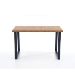 Stół rozkładany HORUS 126 cm - 206 cm w kolorze dąb jasny*Halmar Discount