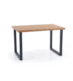 Stół rozkładany HORUS 126 cm - 206 cm w kolorze dąb jasny*Halmar Discount