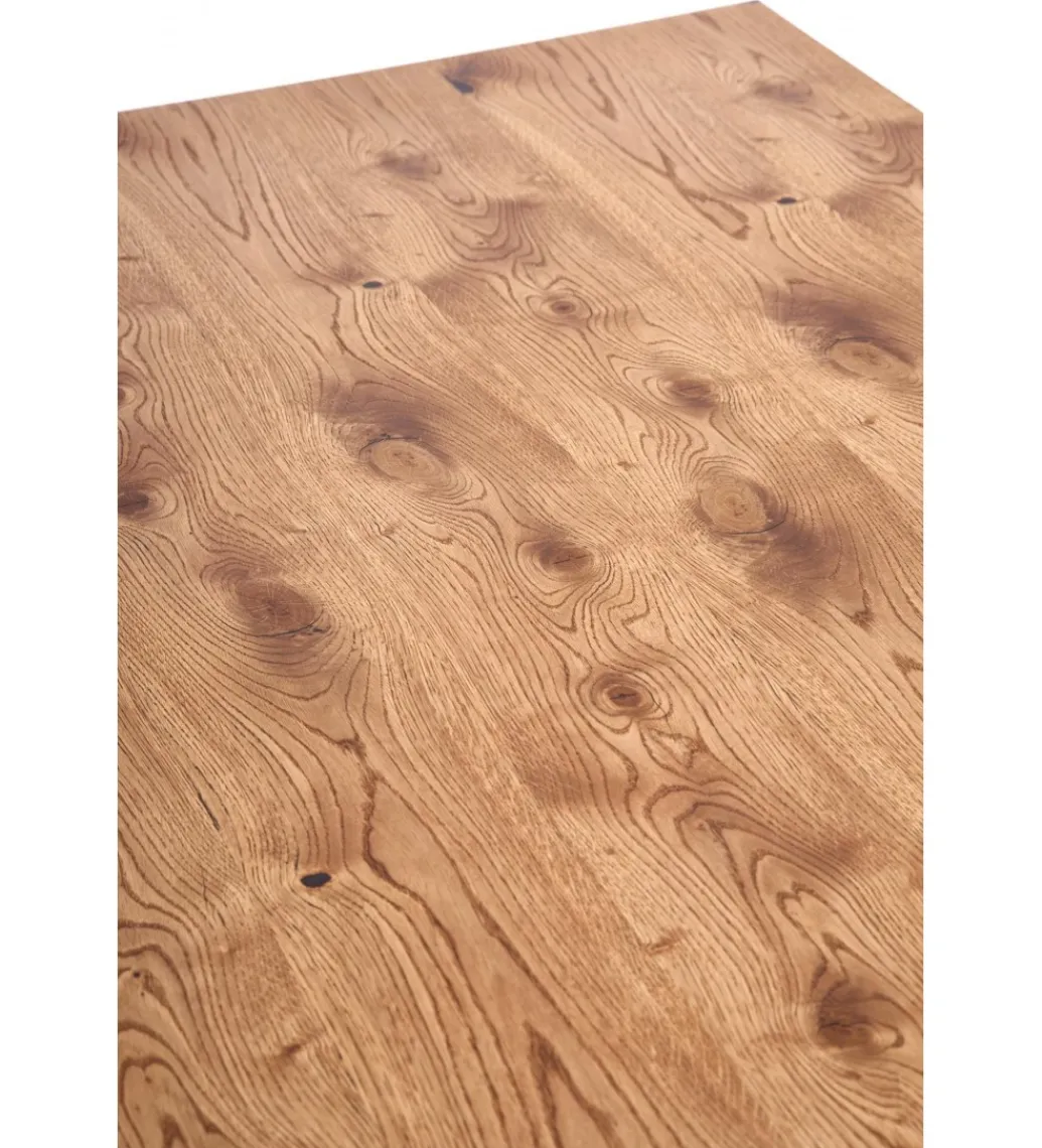Stół rozkładany HORUS 126 cm - 206 cm w kolorze dąb jasny*Halmar Discount