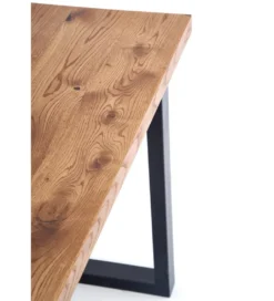 Stół rozkładany HORUS 126 cm - 206 cm w kolorze dąb jasny*Halmar Discount