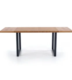 Stół rozkładany HORUS 126 cm - 206 cm w kolorze dąb jasny*Halmar Discount