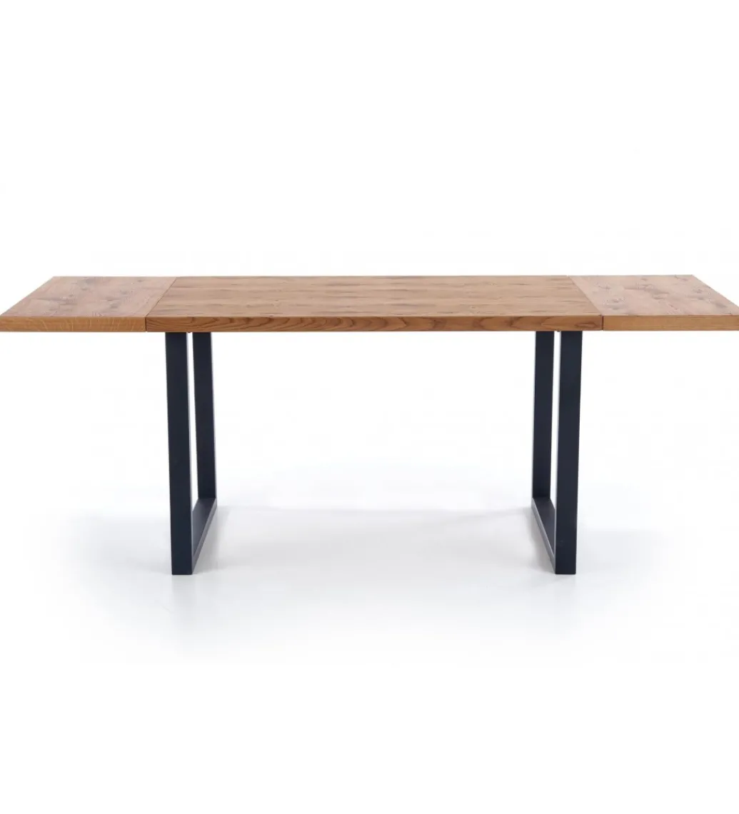 Stół rozkładany HORUS 126 cm - 206 cm w kolorze dąb jasny*Halmar Discount