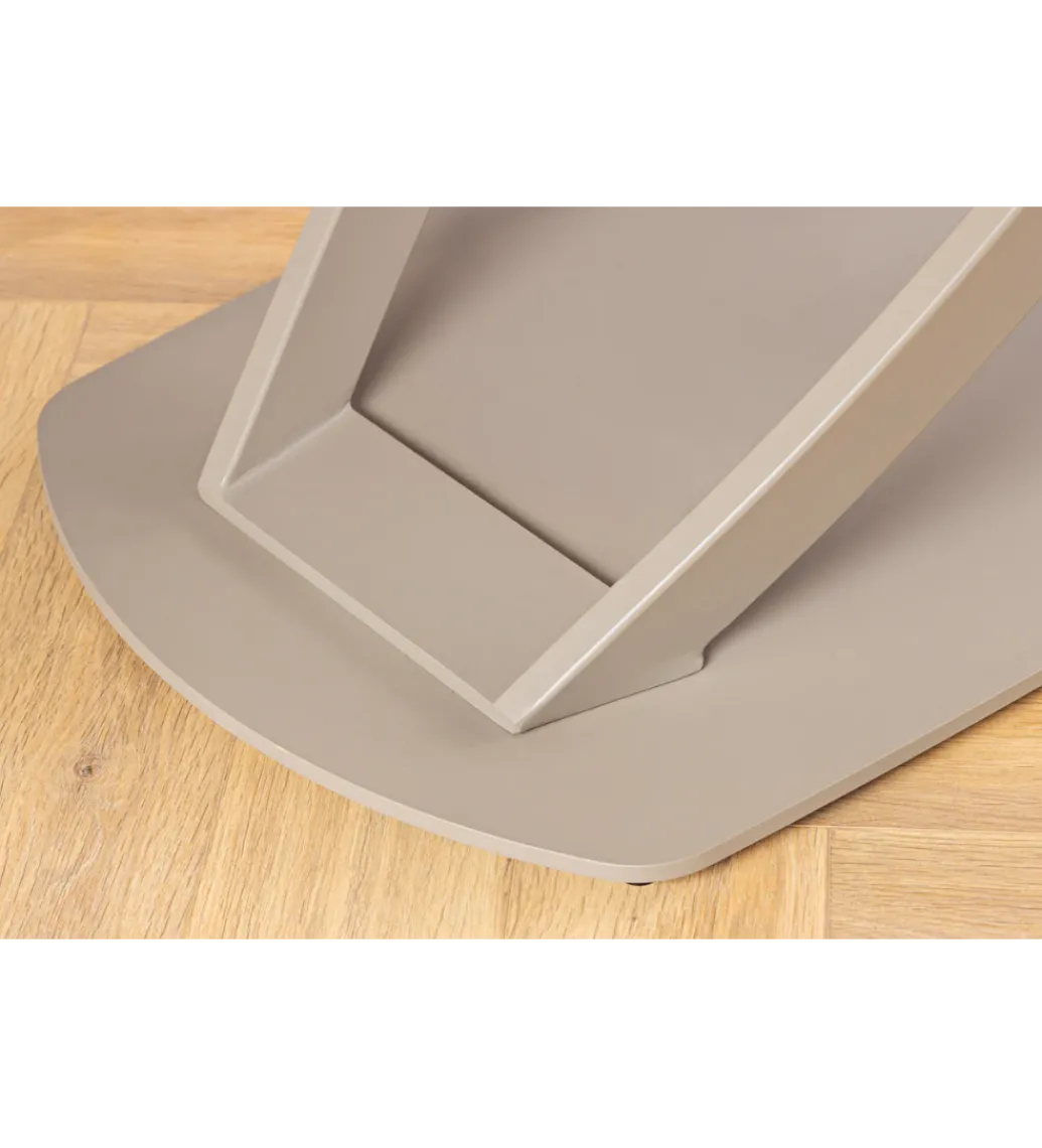 Stół rozkładany INCEPTION 130-190 cm ceramiczny blat z trawertynu beż*Invicta Interior Sale