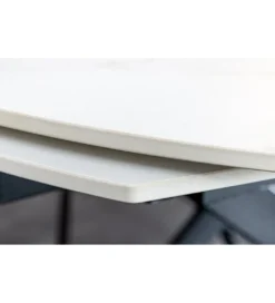 Stół rozkładany INCEPTION od 130 do 190 cm ceramiczny blat w optyce marmuru*Invicta Interior Clearance