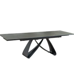 Stół rozkładany INFINITY 180 cm 220 cm 260 cm rdzawoczarny ceramika*Invicta Interior New