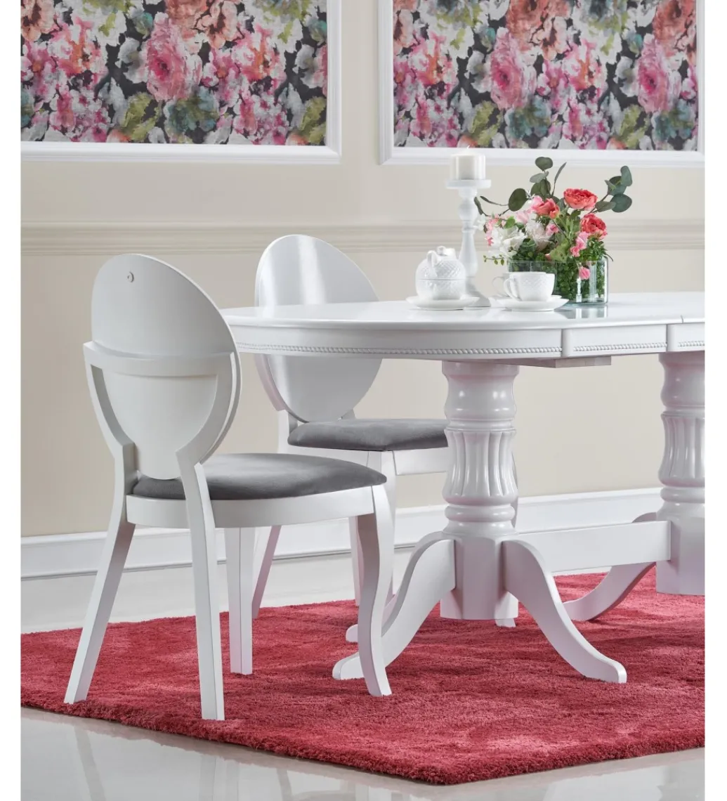 Stół rozkładany JOSEPH 150 cm - 190 cm biały*Halmar Discount