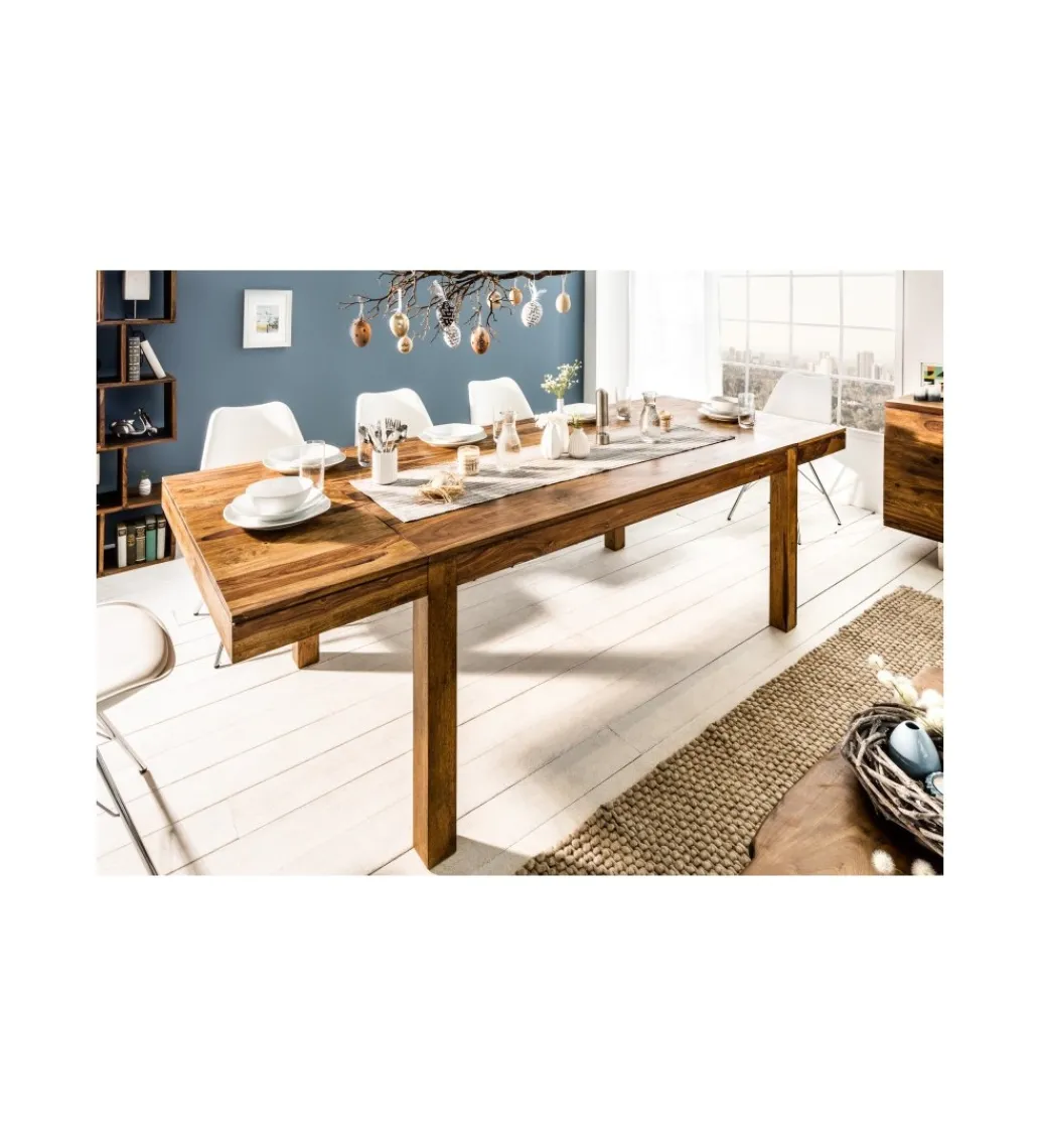 Stół rozkładany Lagos 160 cm - 240 cm drewno Sheesham*Invicta Interior Sale