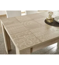 Stół rozkładany MIRO 137 cm - 185 cm dąb sonoma*MCA Linia Włoska Discount