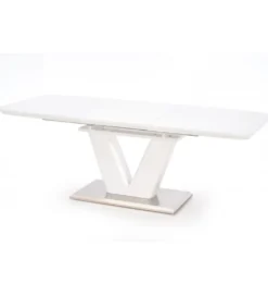 Stół rozkładany MISTRAL 160 cm - 220 cm biały*Halmar Clearance
