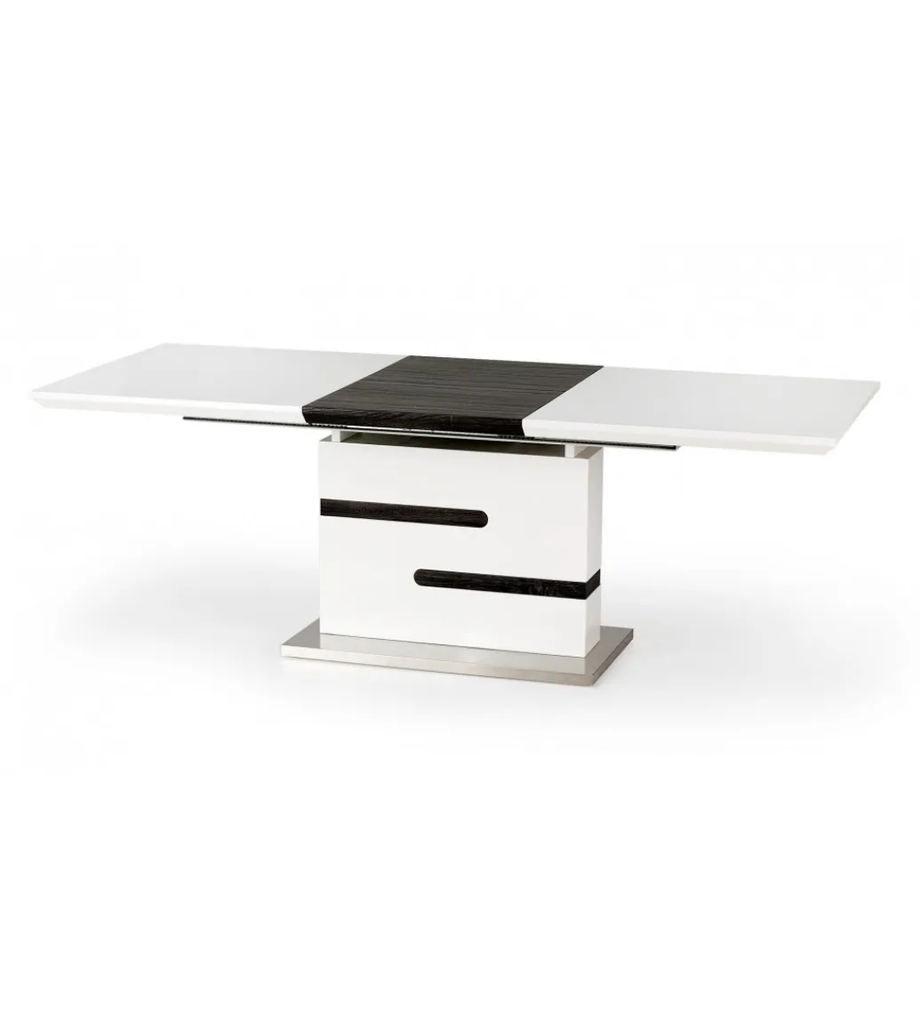 Stół rozkładany MONACO 160 cm - 220 cm biały*Halmar Outlet