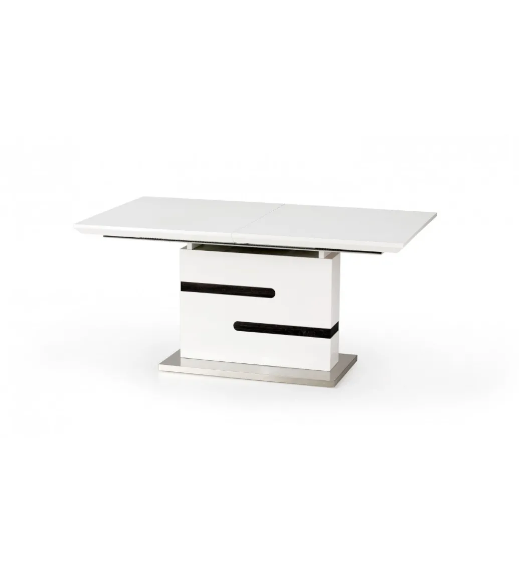 Stół rozkładany MONACO 160 cm - 220 cm biały*Halmar Outlet