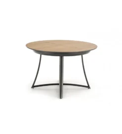 Stół rozkładany MORETTI 118 cm - 148 cm w kolorze dąb złoty*Halmar