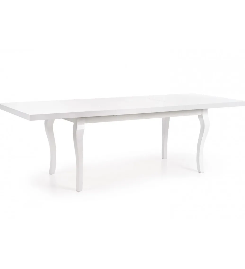Stół rozkładany MOZART 160 cm - 240 cm biały*Halmar