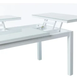 Stół rozkładany ogrodowy AGNES 120 cm biały*Zona-Design Hot