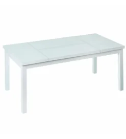 Stół rozkładany ogrodowy AGNES 120 cm biały*Zona-Design Hot