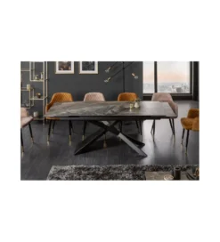 Stół Rozkładany ONTARIO Euphoria180 Cm - 220 Cm - 260 Cm Ceramika W Optyce Marmuru*Invicta Interior Discount