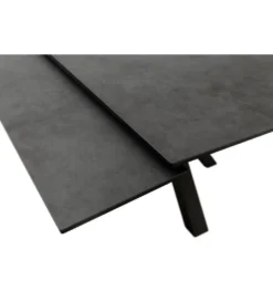 Stół rozkładany PALLINI 150 cm x 90 cm - 120 cm - 150 cm ceramika antracytowy*MCA Sale