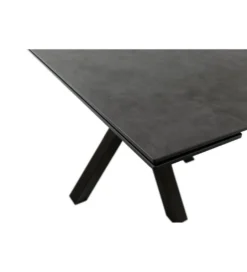 Stół rozkładany PALLINI 150 cm x 90 cm - 120 cm - 150 cm ceramika antracytowy*MCA Sale