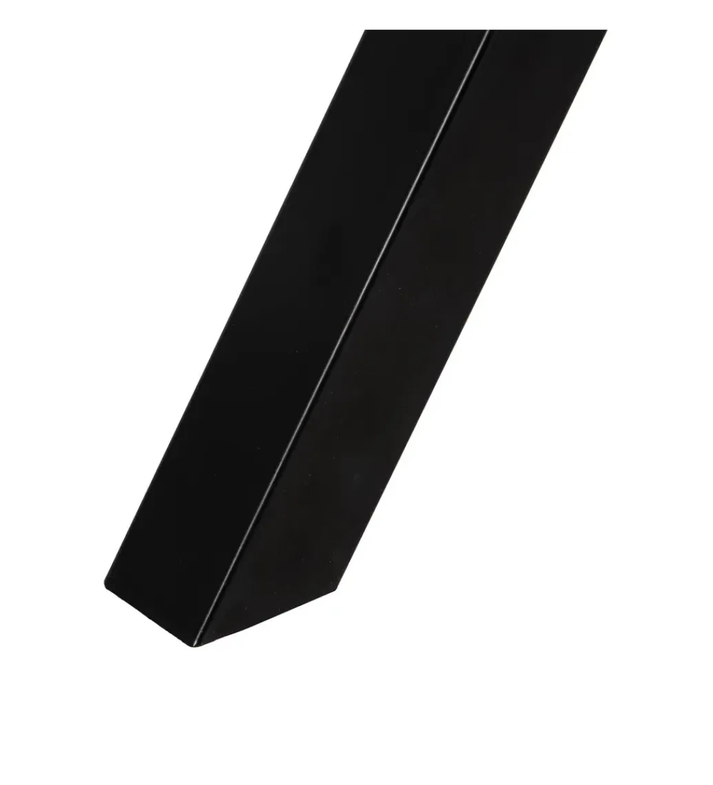 Stół rozkładany PATARASO 120 cm ceramika szara nogi czarne*Zona-Design Sale
