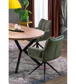 Stół rozkładany PERONI II 100 cm - 250 cm w optyce drewna orzech*Halmar Hot